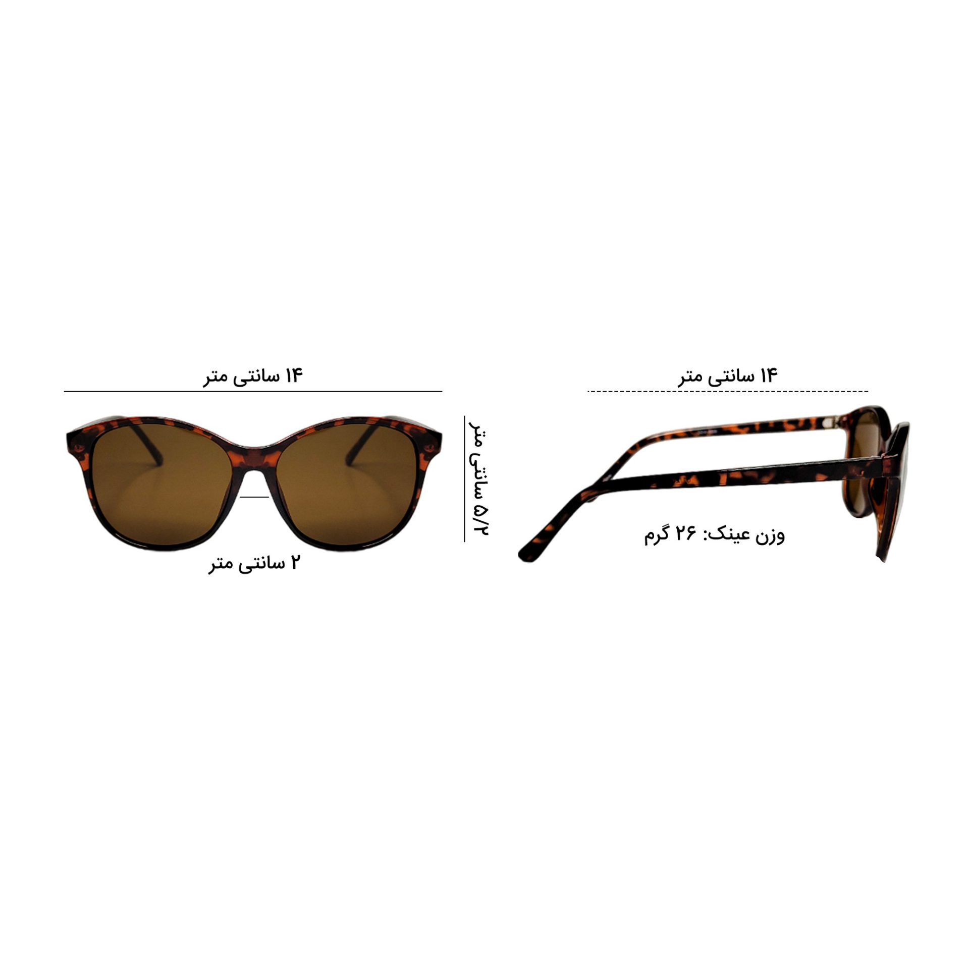 عینک آفتابی عینک فلیکس گری مدل FG898