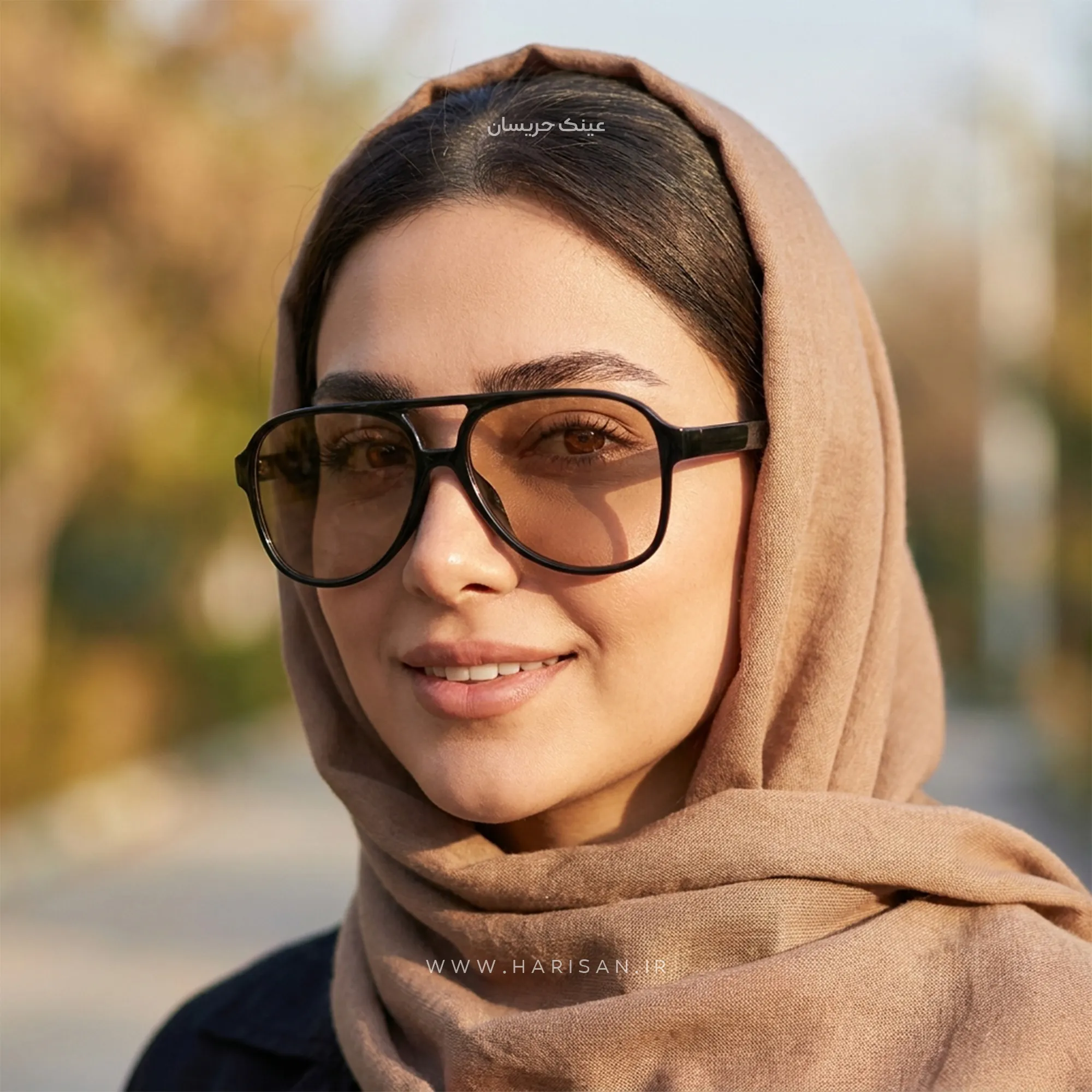 عینک آفتابی خلبانی مون بلان مدل MB612