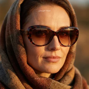عینک آفتابی گربه ای زنانه مدل A6058br