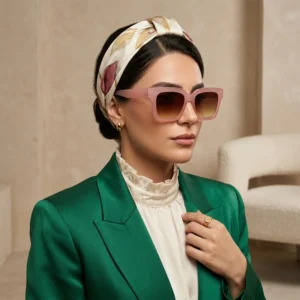 عینک آفتابی زنانه صورتی برند لولا مدل MY0822